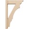 Ekena Millwork 6-in W x 20-in D x 32-in H Balboa Trad Rough Cedar Woodgrain TimberThane Outlooker, Primed Tan OUTUR060X20X32BOA04RCPR - alternate 6